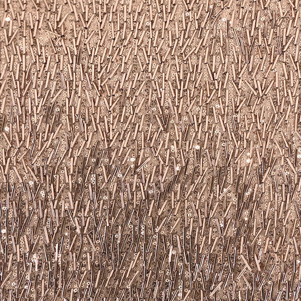 French Fringe Stretch Sequins Fabric - Prismatic Fiber Arts