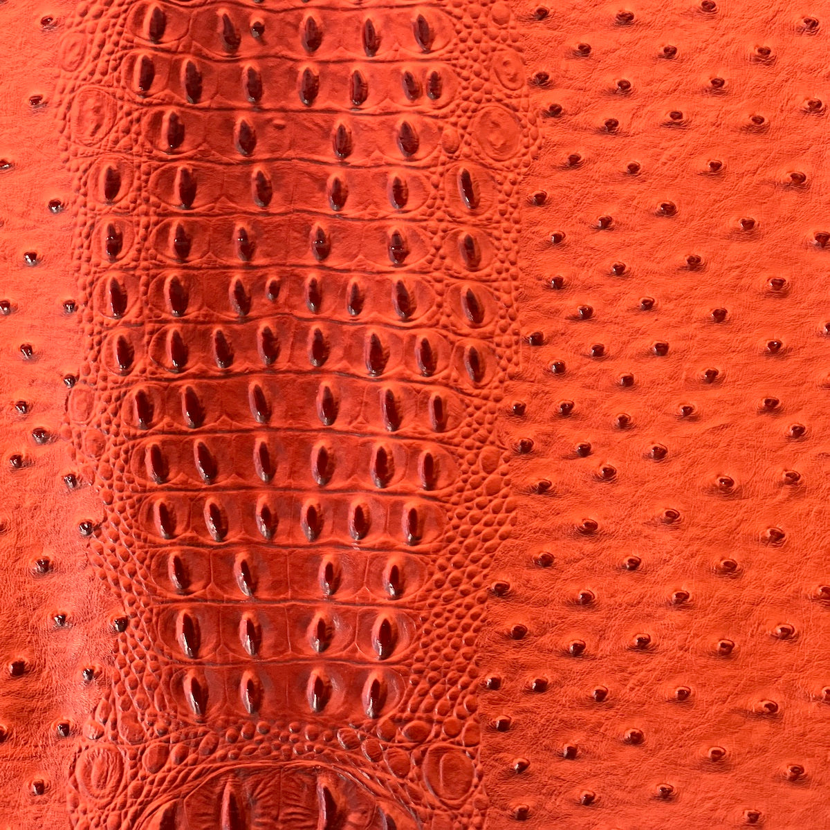 Gatorich Faux Leather Vinyl Fabric - Prismatic Fiber Arts