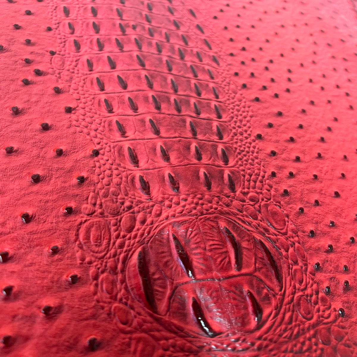 Gatorich Faux Leather Vinyl Fabric - Prismatic Fiber Arts
