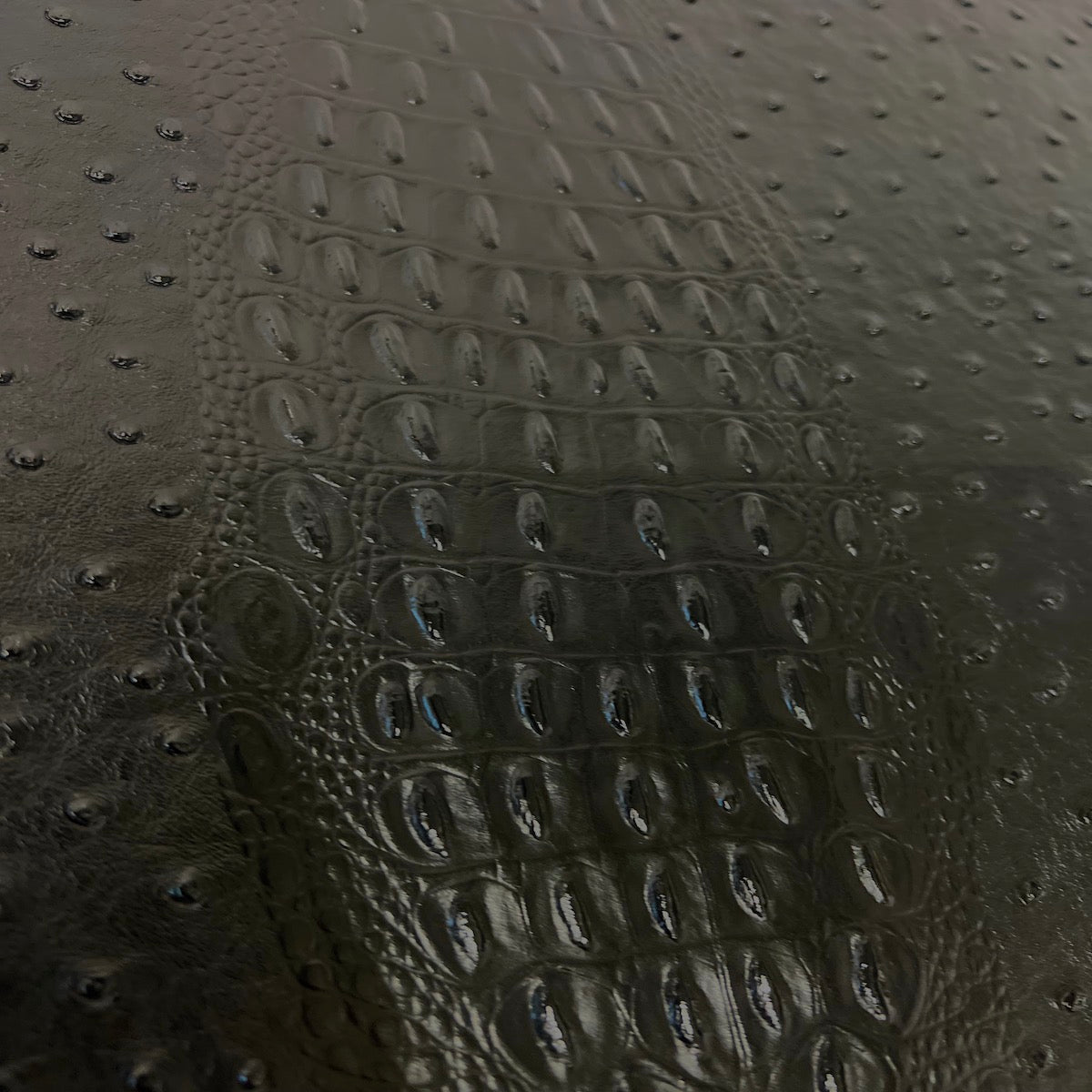 Gatorich Faux Leather Vinyl Fabric - Prismatic Fiber Arts