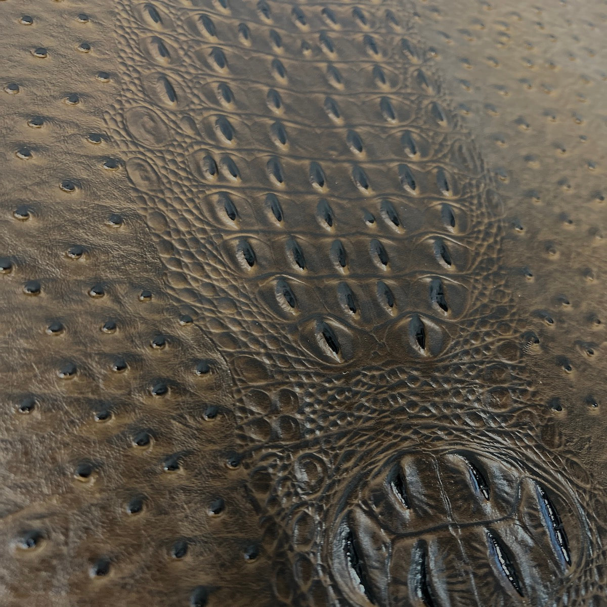 Gatorich Faux Leather Vinyl Fabric - Prismatic Fiber Arts