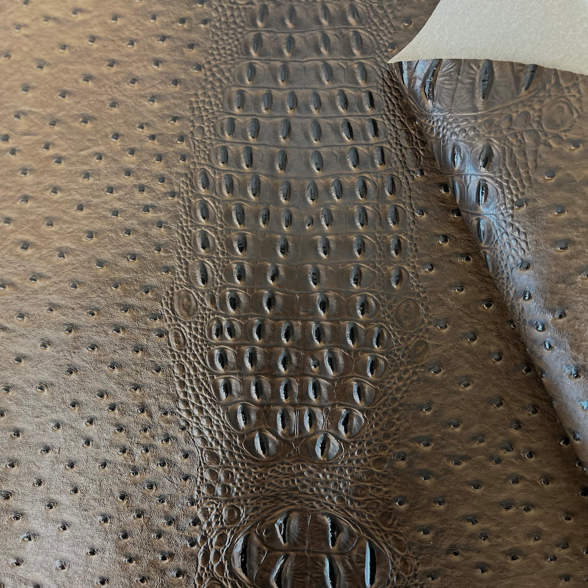 Gatorich Faux Leather Vinyl Fabric - Prismatic Fiber Arts