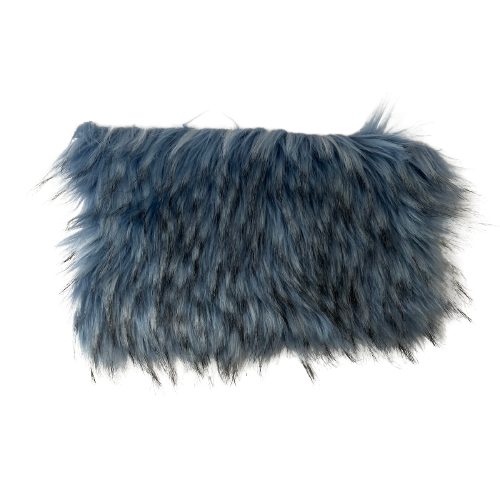 Husky Print Long Pile Shaggy Faux Fur Fabric - Prismatic Fiber Arts