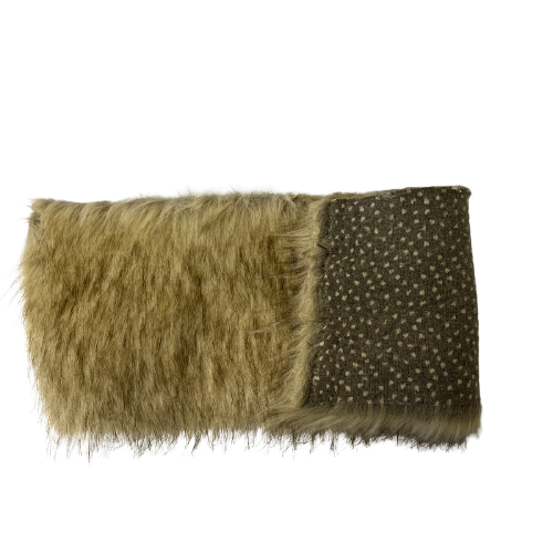 Wolf Faux Fur Fabric - Prismatic Fiber Arts