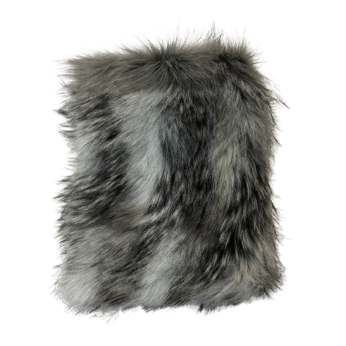 Wolf Faux Fur Fabric - Prismatic Fiber Arts