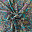 Sur Multicolor Burnout Stretch Velvet Fabric - Prismatic Fiber Arts