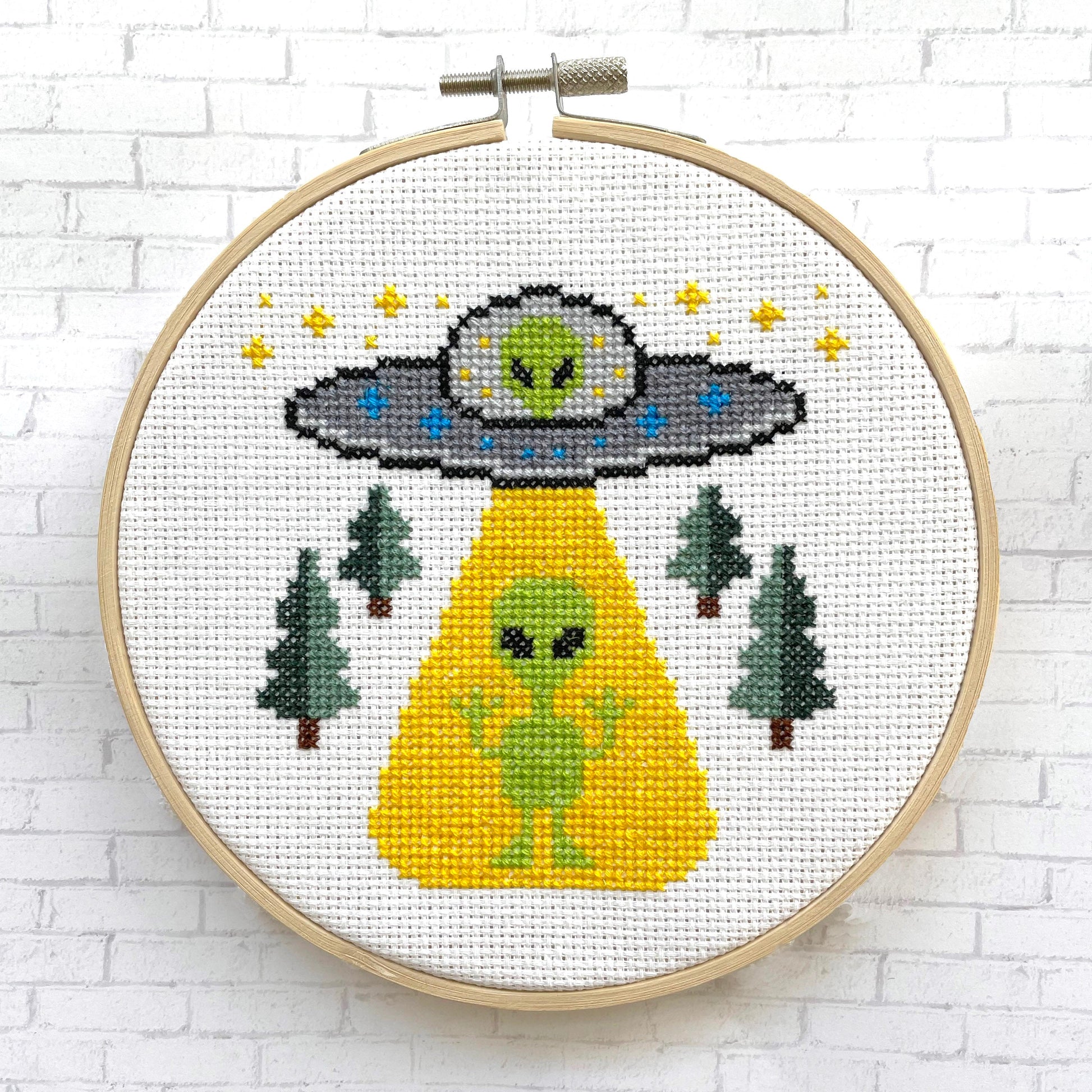 We Are Not Alone Cross Stitch Kit - Prismatic Fiber Arts
