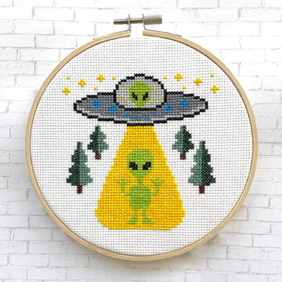 We Are Not Alone Cross Stitch Kit - Prismatic Fiber Arts