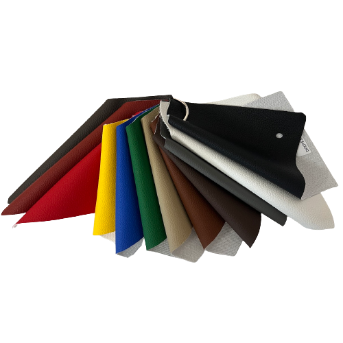 Pebble Grain Textured Faux Leather Vinyl Fabric - Prismatic Fiber Arts
