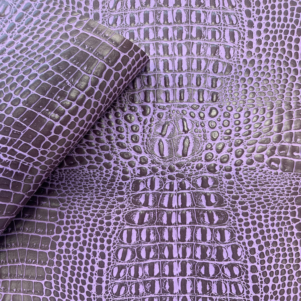 Marine Gator Vinyl Fabric - Prismatic Fiber Arts
