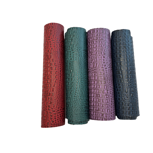 Marine Gator Vinyl Fabric - Prismatic Fiber Arts