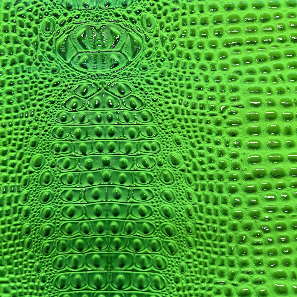 Aussie 3D Embossed Gator Vinyl Fabric - Prismatic Fiber Arts