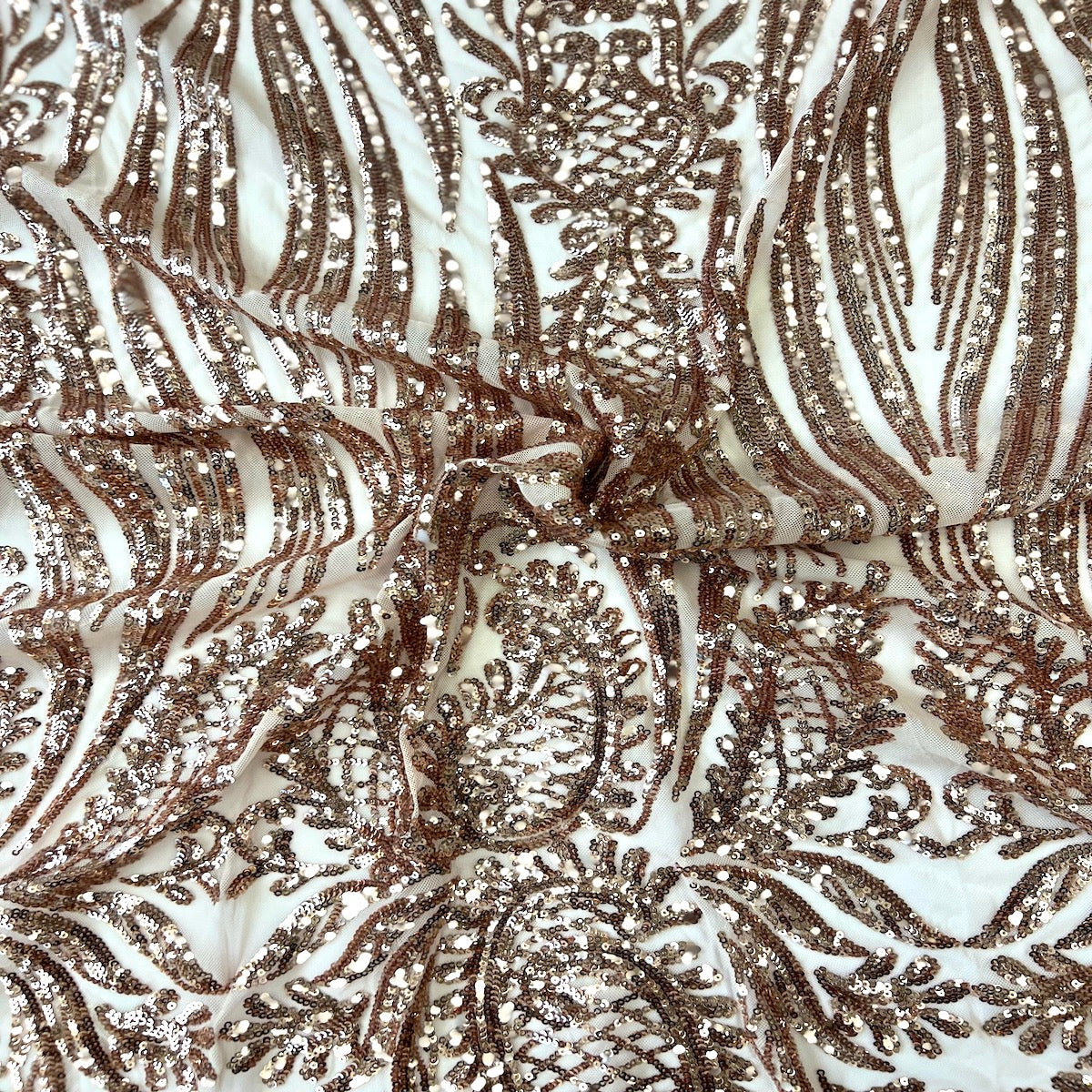 Nebill Stretch Sequins Lace Fabric - Prismatic Fiber Arts