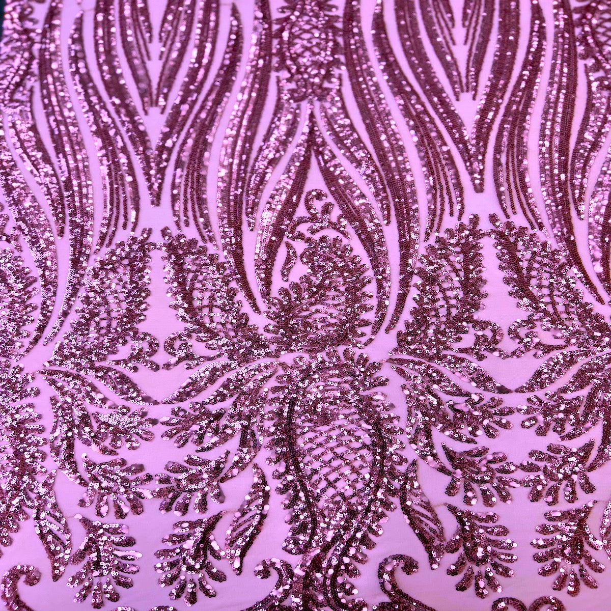Nebill Stretch Sequins Lace Fabric - Prismatic Fiber Arts