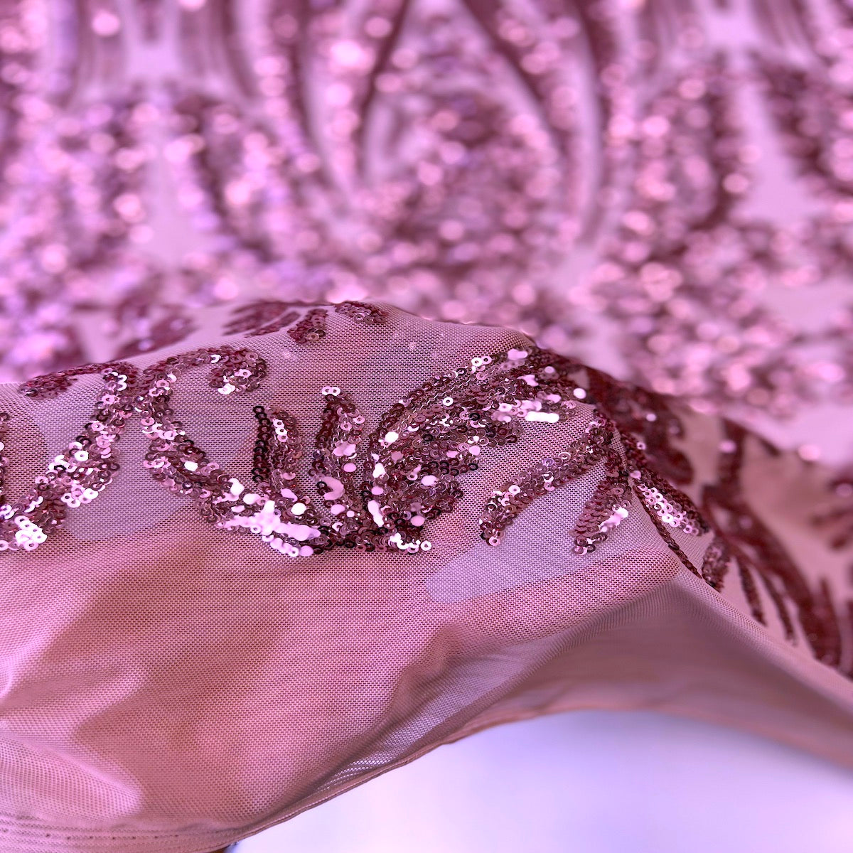 Nebill Stretch Sequins Lace Fabric - Prismatic Fiber Arts