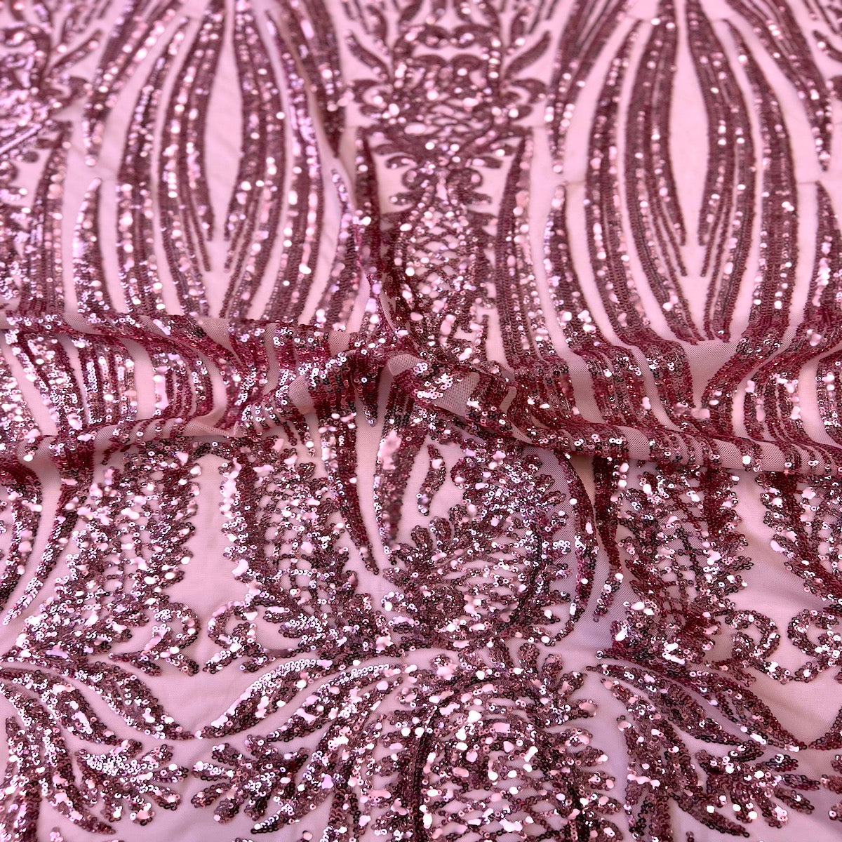 Nebill Stretch Sequins Lace Fabric - Prismatic Fiber Arts