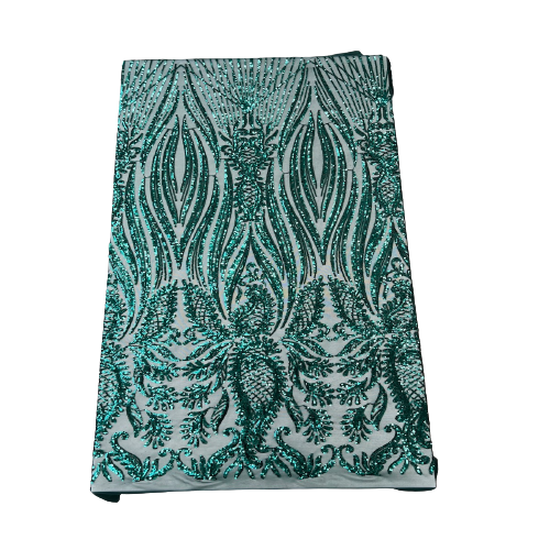 Nebill Stretch Sequins Lace Fabric - Prismatic Fiber Arts