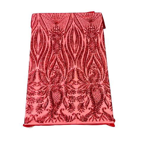 Nebill Stretch Sequins Lace Fabric - Prismatic Fiber Arts