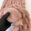 Ruched Chinchilla Stretch Faux Fur Fabric - Prismatic Fiber Arts