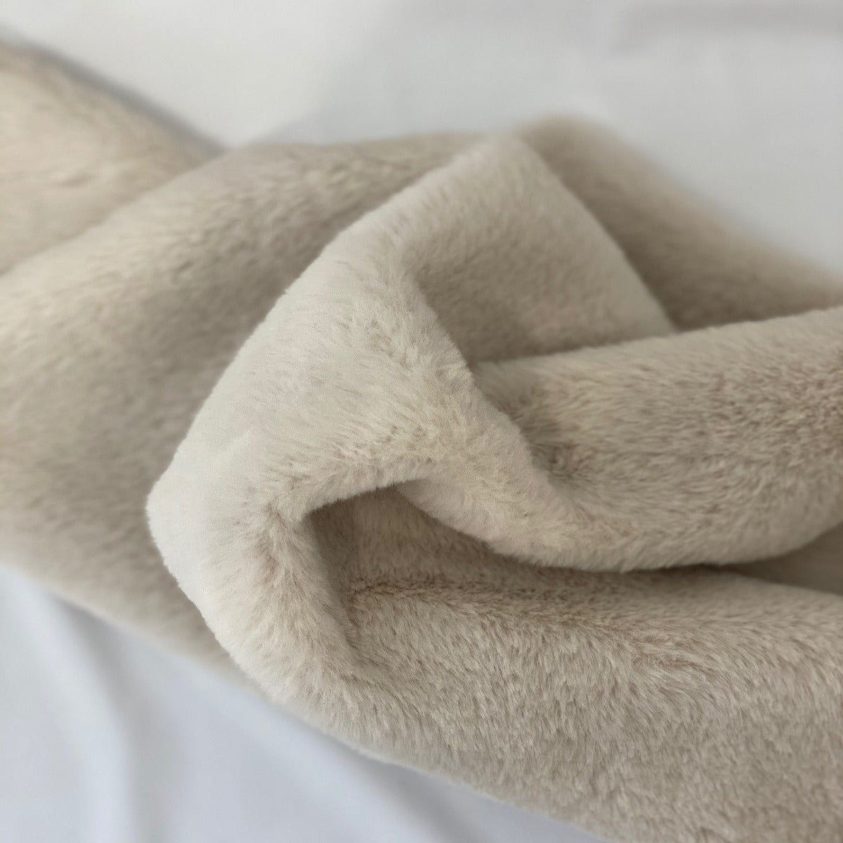 Rabbit Soft Plush Short Pile Faux Fur Fabric - Prismatic Fiber Arts