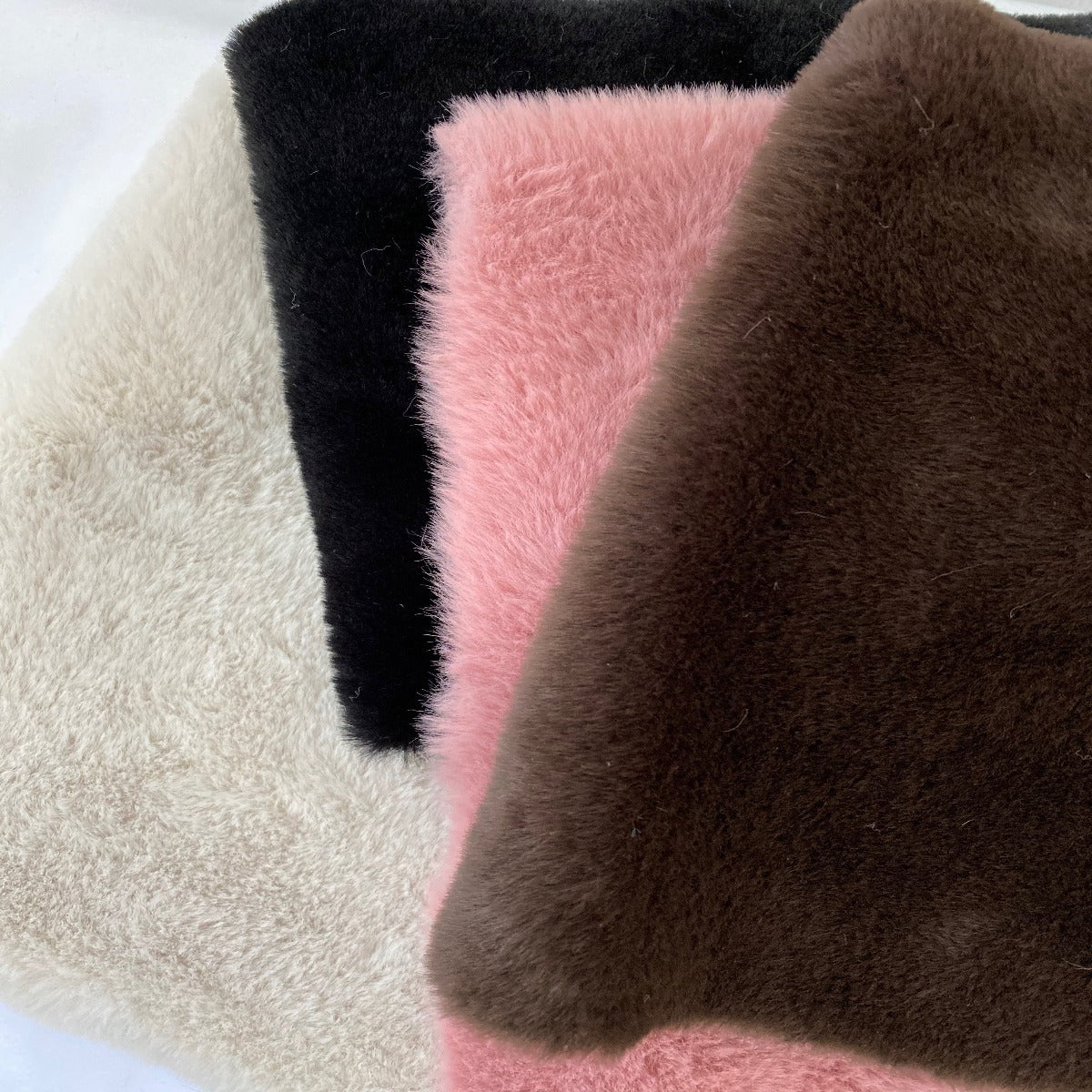 Rabbit Soft Plush Short Pile Faux Fur Fabric - Prismatic Fiber Arts