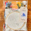 "Let Your Spirit Bloom" Eco-Embroidery Kit w. Birds & Tulips 4" Sampler (Joyful Threads Grow & Bloom) - Prismatic Fiber Arts
