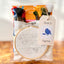 "Let Your Spirit Bloom" Eco-Embroidery Kit w. Birds & Tulips 4" Sampler (Joyful Threads Grow & Bloom) - Prismatic Fiber Arts