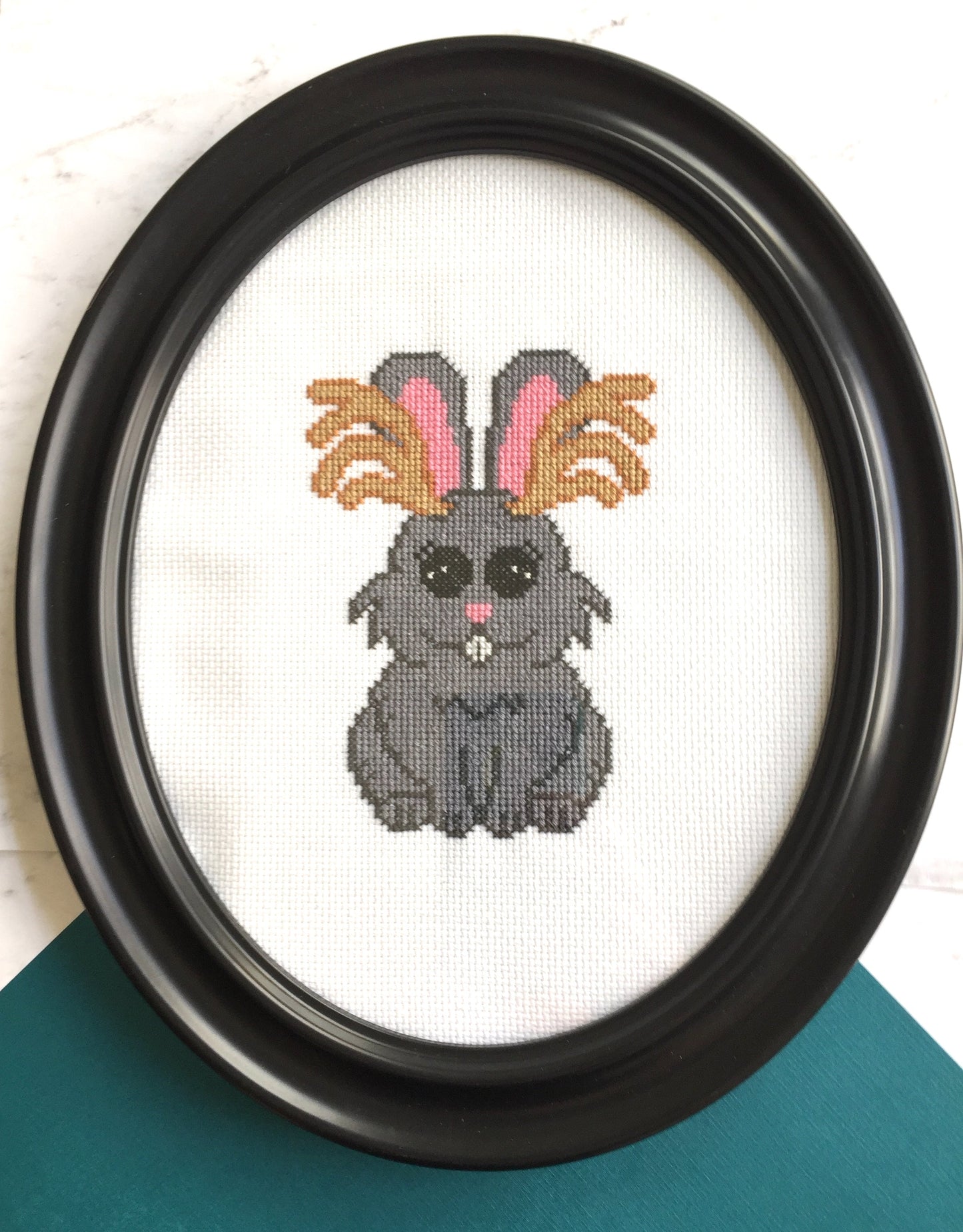 Jackalope Counted Cross Stitch DIY KIT Intermediate - Prismatic Fiber Arts