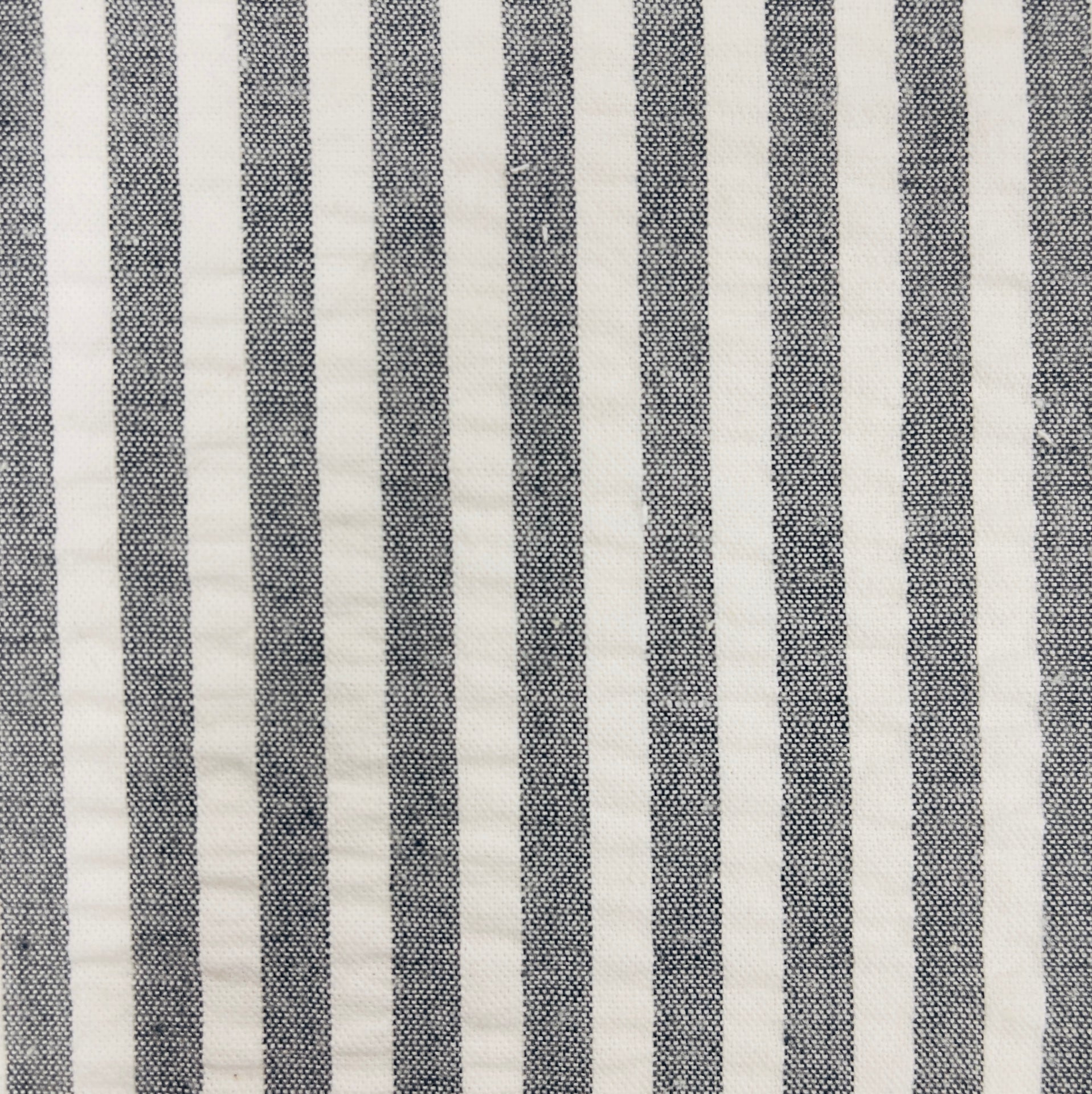 Seersucker Cotton Spandex Fabric | 98% Cotton, 2% Spandex | 1/4" Stripes | 50" Wide - Prismatic Fiber Arts
