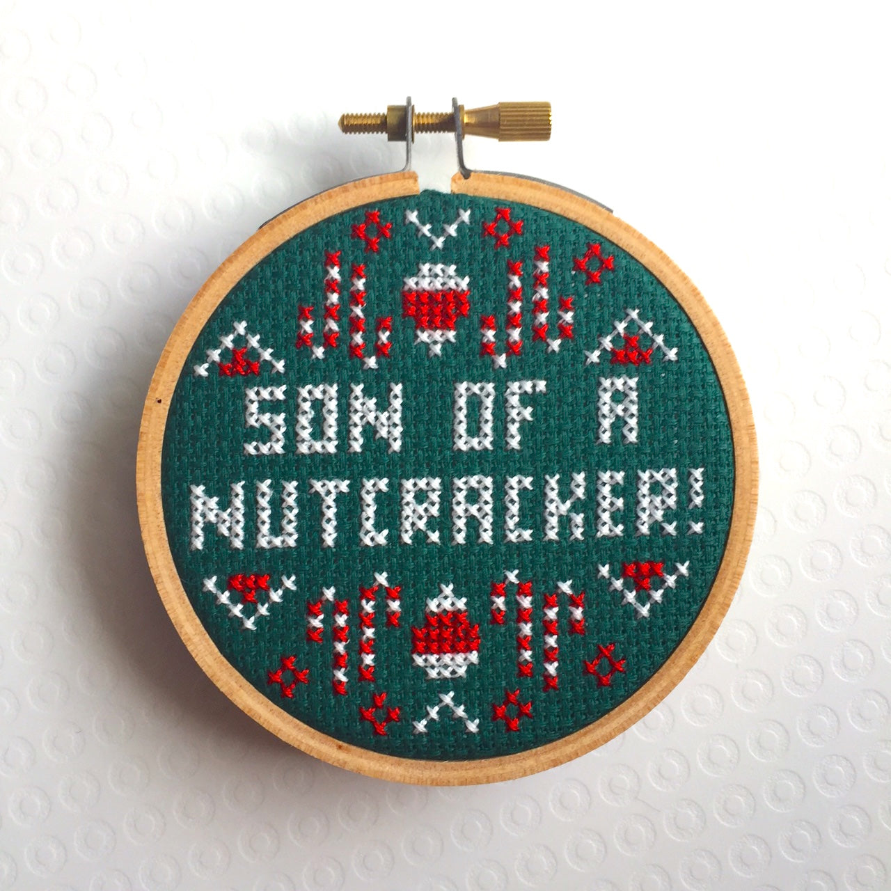Son of a Nutcracker Counted Cross Stitch DIY KIT Beginner - Prismatic Fiber Arts