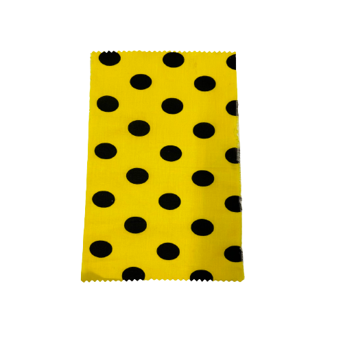 Big Polka Dot Printed Poly Cotton Fabric