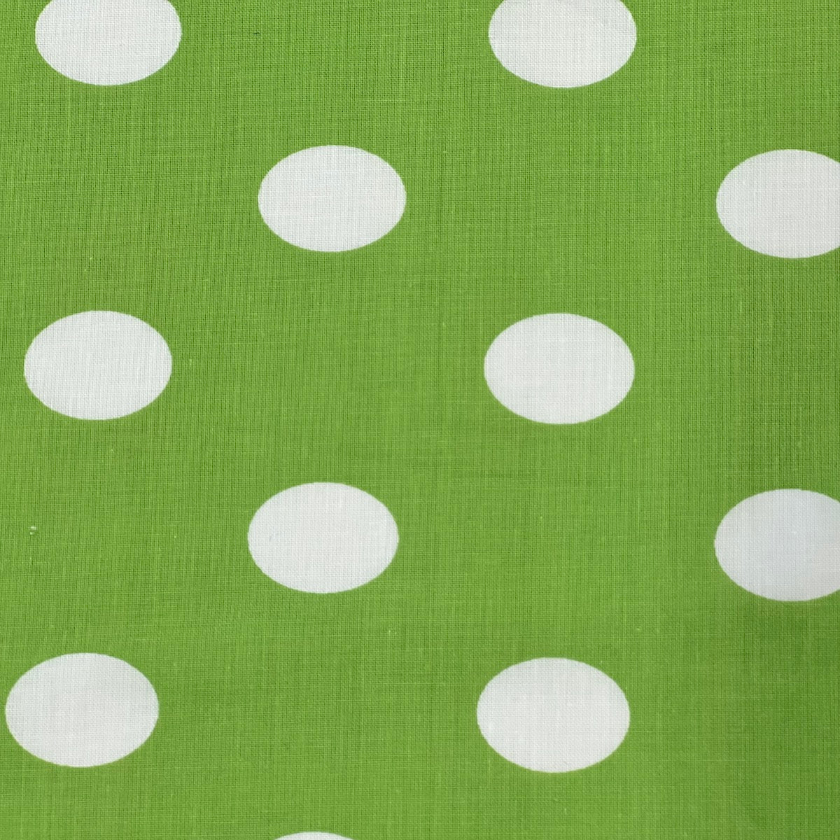 Big Polka Dot Printed Poly Cotton Fabric