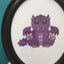 Purple Dragon Counted Cross Stitch DIY KIT Intermediate - Prismatic Fiber Arts