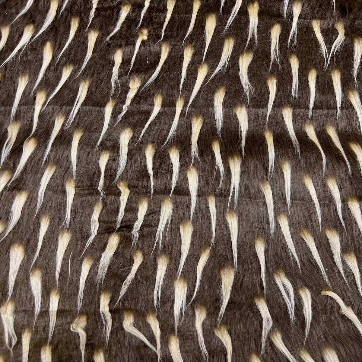 Two Tone Spike Shaggy Faux Fur Fabric - Prismatic Fiber Arts