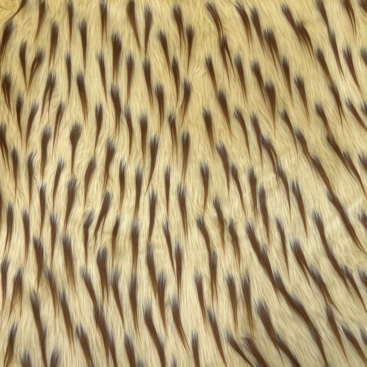 Two Tone Spike Shaggy Faux Fur Fabric - Prismatic Fiber Arts