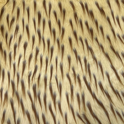 Two Tone Spike Shaggy Faux Fur Fabric - Prismatic Fiber Arts