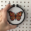 Butterfly Counted Cross Stitch DIY KIT Beginner - Prismatic Fiber Arts