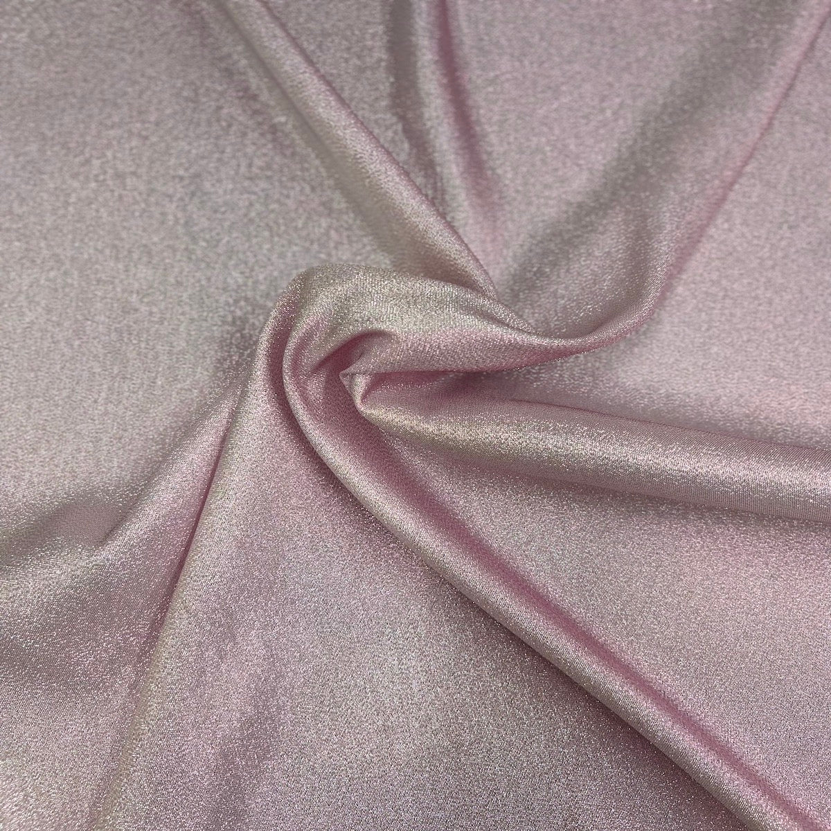 Iridescent Glitter Lurex Faux Satin Fabric - Prismatic Fiber Arts