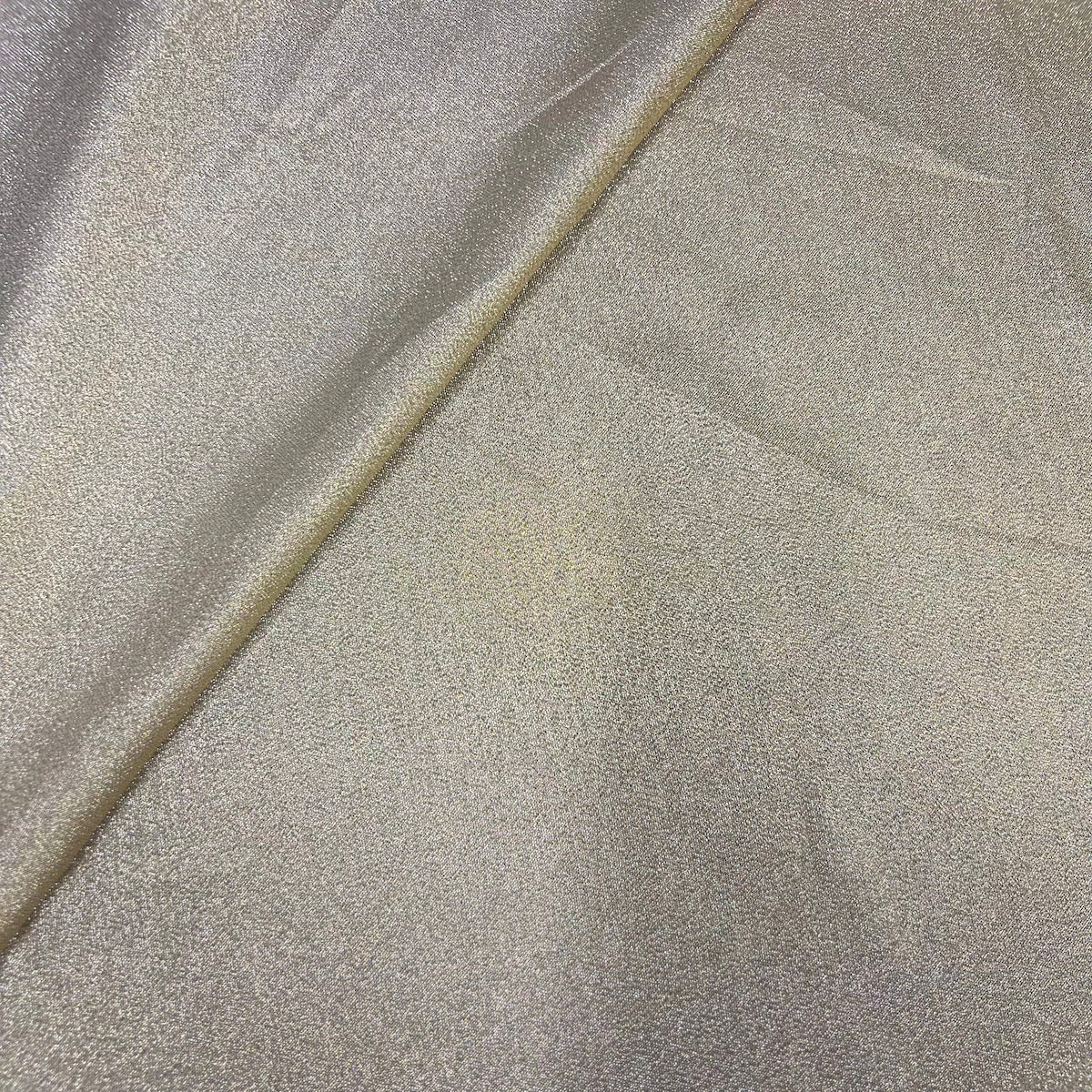 Iridescent Glitter Lurex Faux Satin Fabric - Prismatic Fiber Arts