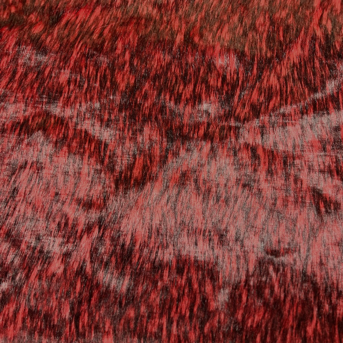 Husky Print Long Pile Shaggy Faux Fur Fabric - Prismatic Fiber Arts