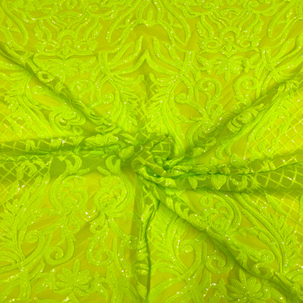 Luna Stretch Sequins Fabric - Prismatic Fiber Arts