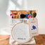 "Brooklyn" Green Cities Eco-Embroidery Kit w. Apartment Gardens, Flowers, Clouds, Tree & Sun 4" Sampler (Joyful Threads Grow & Bloom) - Prismatic Fiber Arts