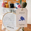 "Brooklyn" Green Cities Eco-Embroidery Kit w. Apartment Gardens, Flowers, Clouds, Tree & Sun 4" Sampler (Joyful Threads Grow & Bloom) - Prismatic Fiber Arts