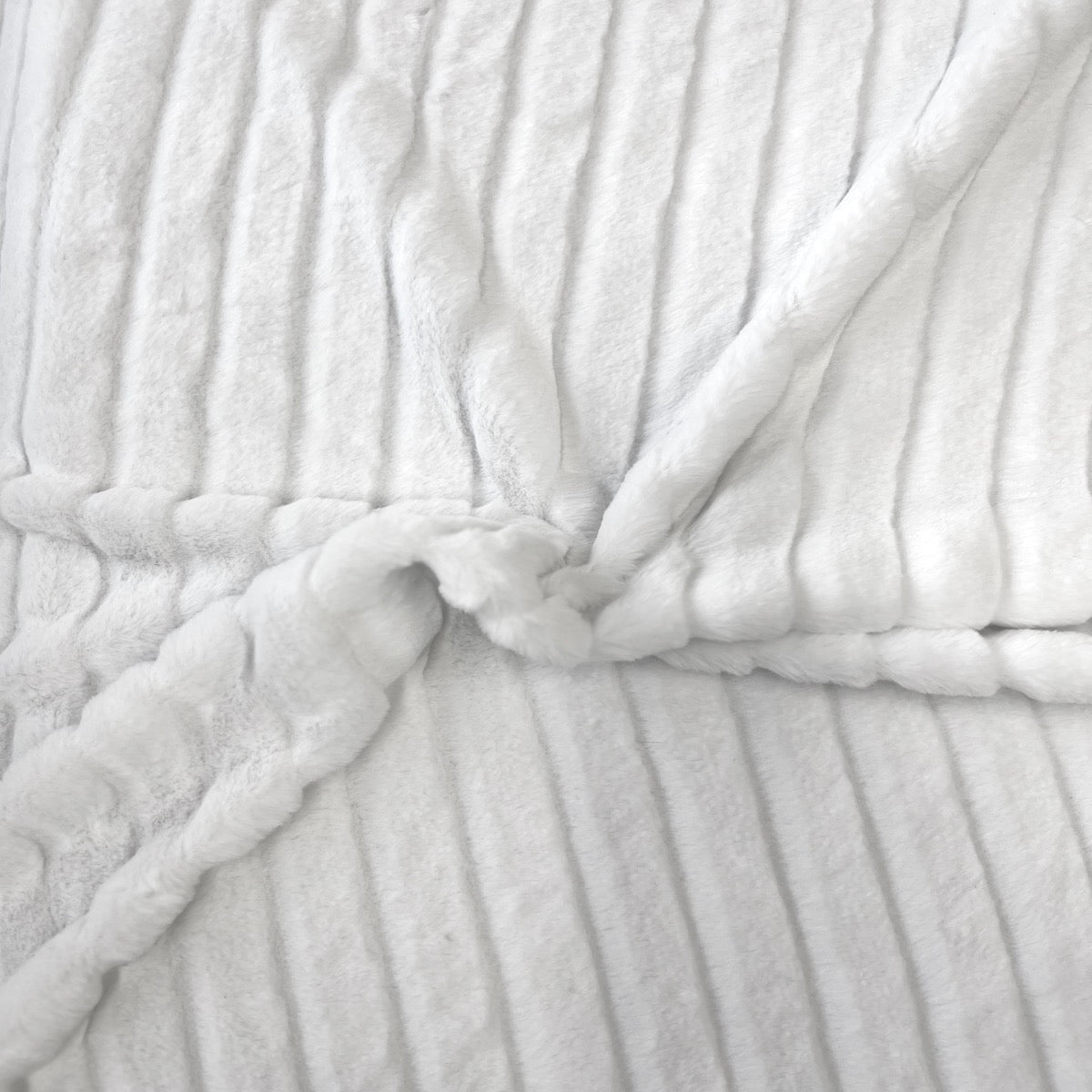 Striped Rabbit Soft Plush Short Pile Faux Fur Fabric - Prismatic Fiber Arts