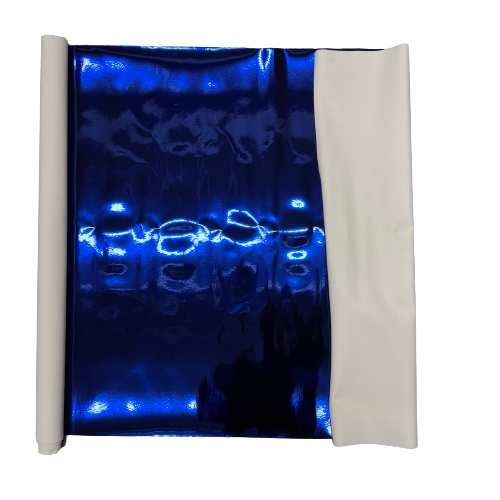 Chrome Reflective Mirror Vinyl Fabric - Prismatic Fiber Arts