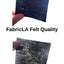 FabricLA Acrylic Felt 9"X12" Sheet Packs | Black - Prismatic Fiber Arts