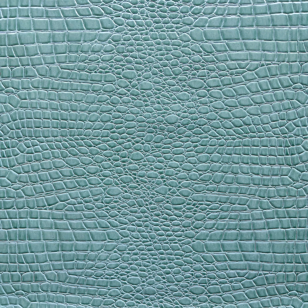 Faux Crocodile Vinyl Fabric - Prismatic Fiber Arts