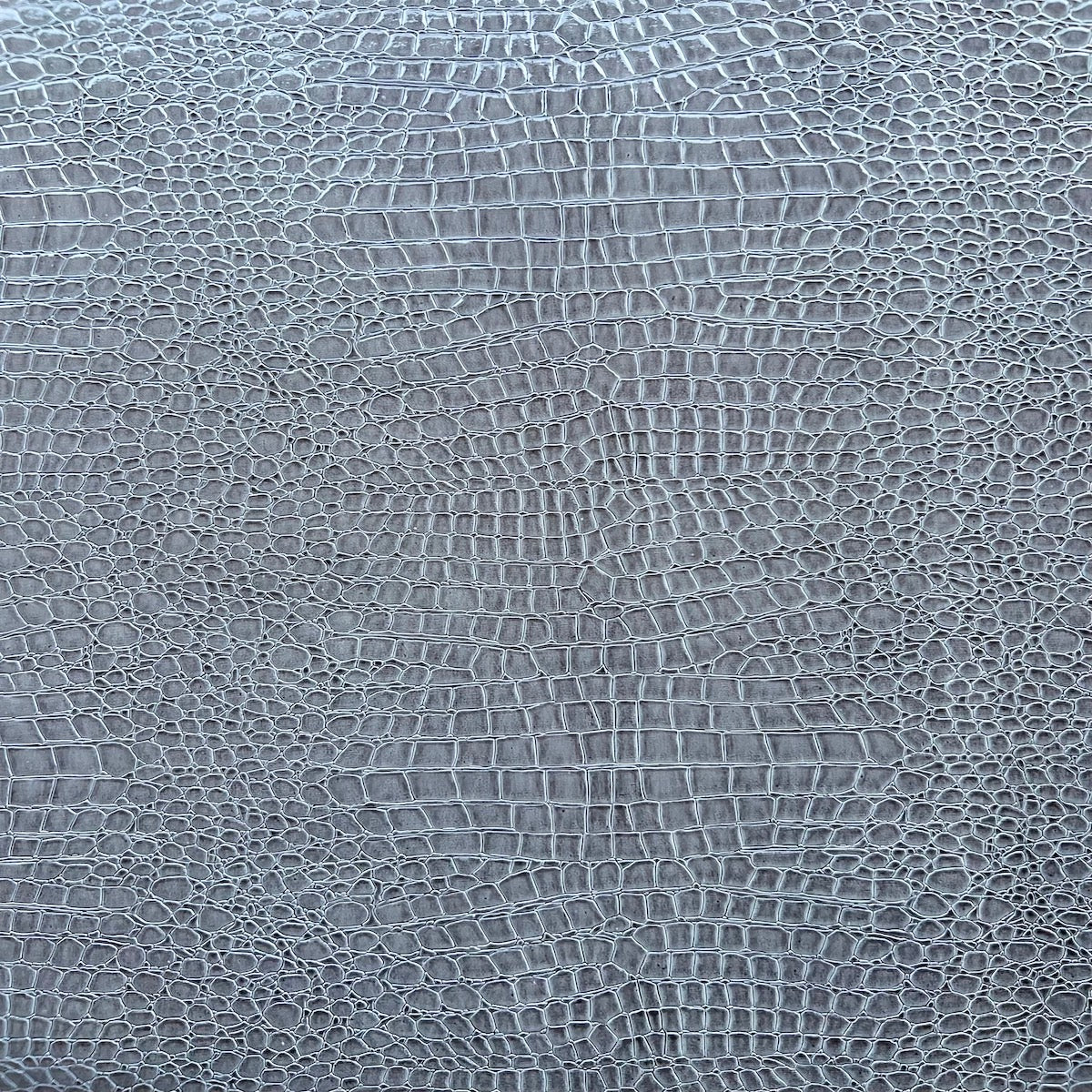 Faux Crocodile Vinyl Fabric - Prismatic Fiber Arts