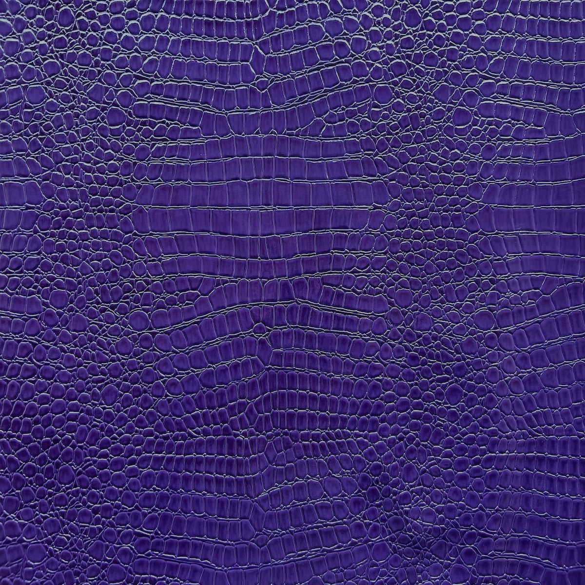 Faux Crocodile Vinyl Fabric - Prismatic Fiber Arts