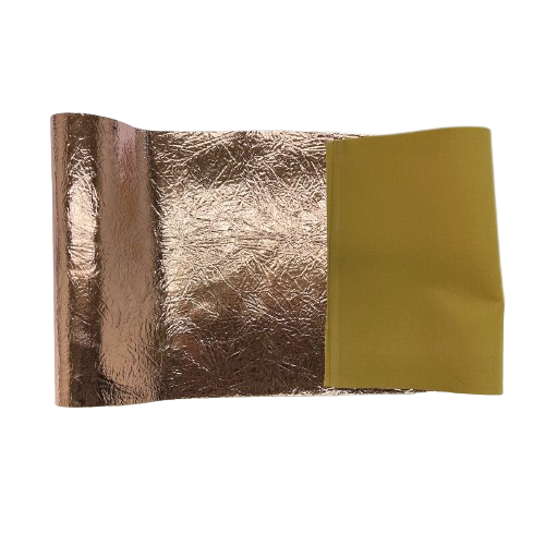 Crushed Distressed Foil Chrome Mirror Reflective Vinyl Fabric - Prismatic Fiber Arts